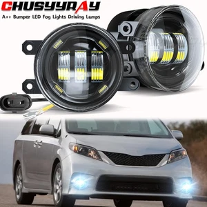 Pair of Fog Lights Lamps Left Right Side For 2011-2017 Toyota Sienna #812200D041 - Picture 1 of 12