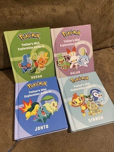 Lot of 4 Pokemon My Awesome Mini-Trainer Exploration Guide Books Set - Bild 1 von 3