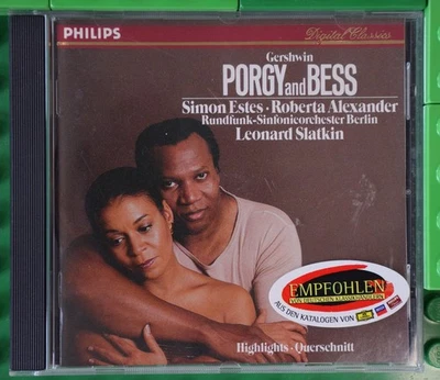 Gershwin - Porgy and Bess - Simon Estes - Leonard Slatkin - Philips - CD - Bild 1 von 4