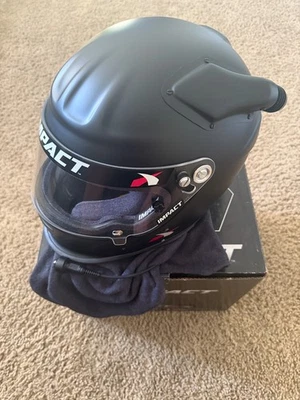 Impact 19920512 Air Draft OS20 SA2020 Helmet, PCI ear Jack Flat Black, Size L - Image 1 of 4