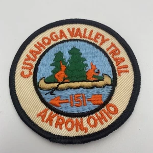 Vintage OA Marnoc Lodge 151 Cuyahoga Valley Trail Patch Akron Ohio Boy Scout BSA - Picture 1 of 3