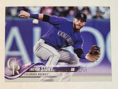 TREVOR STORY 2018 Topps #230 Rockies All-Star Silver Slugger - Image 1 of 3