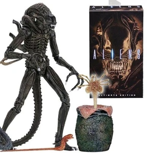 Aliens Ultimate Xenomorph Alien Warrior Facehugger 9" Figure Brown B16 - Foto 1 di 7