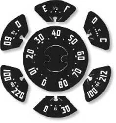 Calcomanías faciales calibre camioneta Chevrolet 1947-49 Foto 1 de 1