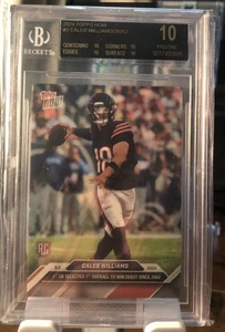 Caleb Williams 2024 Topps Now Beckett 10 Black Label - Picture 1 of 2