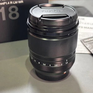Fujifilm Fujinon XF 18mm F1.4 R LM WR prime camera lens - PRISTINE CONDITION - Picture 1 of 14