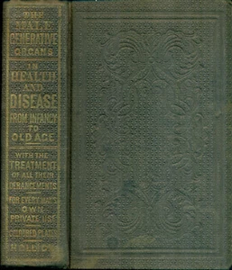 Male Generative Organs, by Frederick Hollick, M.D., 1849 - Picture 1 of 2