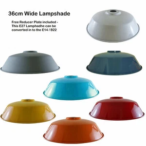 Pantalla Colgante Vintage Retro Metal Pantalla Dormitorio Cocina Moderna Luces Tonos - Imagen 1 de 17
