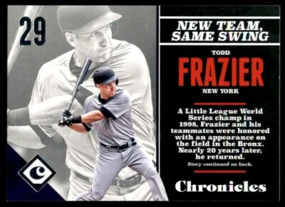 2017 Panini Chronicles #58 Todd Frazier - Image 1 of 2