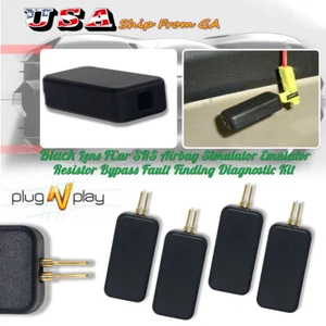 4 PIEZAS Coche SRS Simulador Emulador Resistencia Bypass Detector de Fallas Probador de Diagnóstico - Imagen 1 de 12