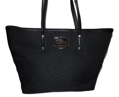 NEW DKNY WOMEN'S QUILTED URBAN FUSION TOTE BAG BLACK - Image 1 of 4