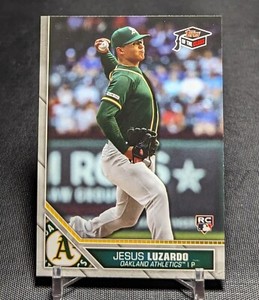 Jesus Luzardo Rookie RC 2020 Topps Of The Class Promo Card #36 Oakland Athletics