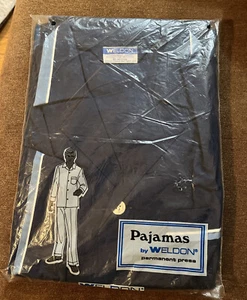 Pajamas By Weldon Medium Vintage Men’s 2pc Long Sleeve - Picture 1 of 4