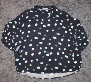 NEU ღღ CECIL ღღ Bluse langarm ღღ blau / Punkte ღღ Gr. XXL - Bild 1 von 4