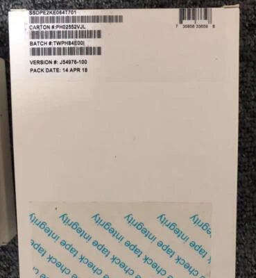 New Intel DC P4600 6.4TB Series NVMe PCIe 2.5" U.2 Internal SSD SSDPE2KE064T7 - Image 1 of 3