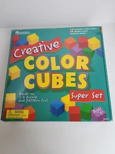Learning Resources Creative Color Cubes Activity Set 0273 New and Factory Sealed - Picture 1 of 5