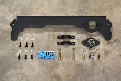 IRONMAN4X4FAB - SOPORTE DE CAJA DE DIRECCIÓN DE ALTA RESISTENCIA JEEP CHEROKEE XJ. CONDUCCIÓN A LA DERECHA Foto 1 de 4