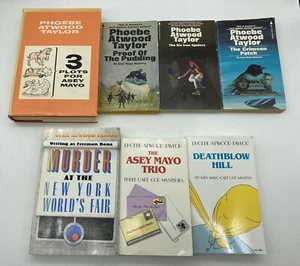 Phoebe Atwood Taylor Vintage Mystery 7 Title Lot - Picture 1 of 12