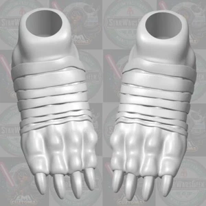 Kaleesh Warlord General Grievous feet for 1:6 1:10 1:12 & 1:18 Star Wars figures - Picture 1 of 1