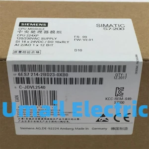 1PCS Unopened Brand New Siemens 6ES7 214-2BD23-0XB0 6ES7214-2BD23-0XB0 Fast Ship - Picture 1 of 2