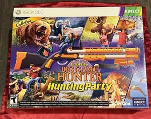 Cabela's Big Game Hunter: Hunting Party New Sealed Bundle w/ Gun Xbox 360 Kinect - Picture 1 of 6