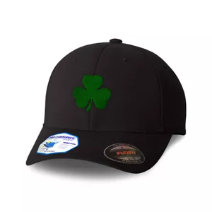 Flex Fit Hats L/XL S/M Shamrock Irish Polyester Baseball Cap for Men and Women - Picture 1 of 19