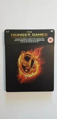 The Hunger Games Blu Ray SteelBook edition 3-disc Limited Edition Collectable - Image 1 of 4