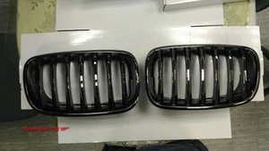 CON PIANO CROMADO ROJO PARRILLA DELANTERA BMW X5/E70 X6/E71 SERIE X 2007-2013 - Imagen 1 de 7