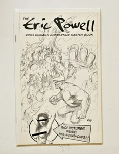 Eric Powell (Goon) 2003 Chicago Convention Sketch Book NICE! - Imagen 1 de 1