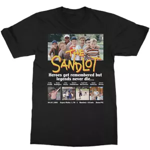 New World Mens The Sandlot Movie Poster T-Shirt Color: Black Size: M - Picture 1 of 1