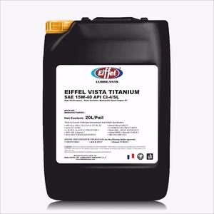 Eiffel Vista Titanium 15W-40 Semi Synthetic Diesel Engine Oil API CI-4 SL 20L - Picture 1 of 15