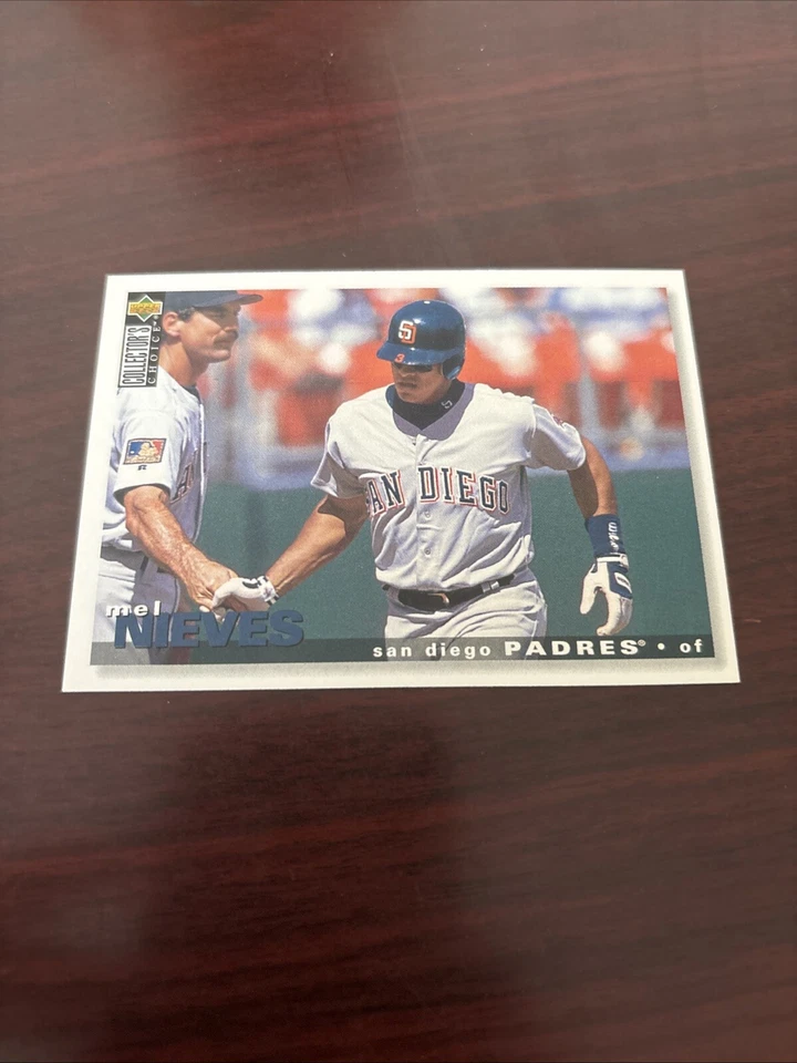1995 Upper Deck Collector's Choice - #356 Mel Nieves San Diego Padres - Image 1 of 1