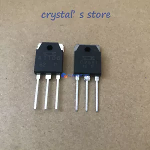 4 paia di transistor 2SA1106 e 2SC2581 SANKEN A1106 e C2581 - Foto 1 di 1