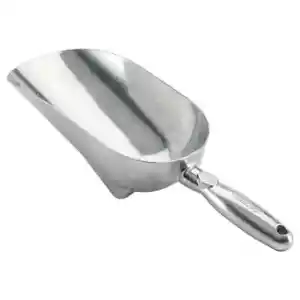 Cuchara utilitaria de aluminio Winco, 24 onzas, mediana - Imagen 1 de 2