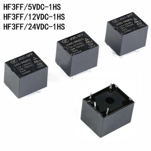 Hongfa-Relais HF3FF-JQC-3FF-005 012 024-1HS 10A 4-Pin 5V 12V 24VDC Relais - Picture 1 of 6
