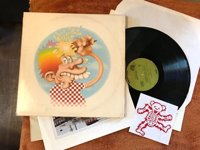 Grateful Dead europe '72 Orig Gate 3 lp triple Vinyl green label w/book &sticker Foto 1 de 4