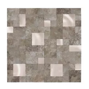Baldosas autoadhesivas aspecto piedra cuadradas/rectangulares - Imagen 1 de 22