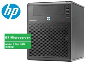 HP ProLiant N54L MicroServer AMD Turion II NEO N54L 2.2Ghz 8GB RAM 2 X 1TB HDD