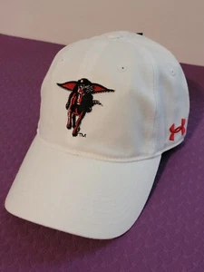 Under Armor NCAA Texas Tech Red Raiders Masked Rider Adjustable Hat Cap NEW! - Picture 1 of 6