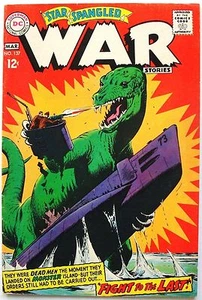 STAR SPANGLED WAR STORIES #137 FN+ fumetto Silver Age 1968 KUBERT ART - Foto 1 di 4
