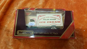 MM - Matchbox Models of Yesteryear Y-30 1920 Model AC Mack Ice Cream OVP #293 - Bild 1 von 2