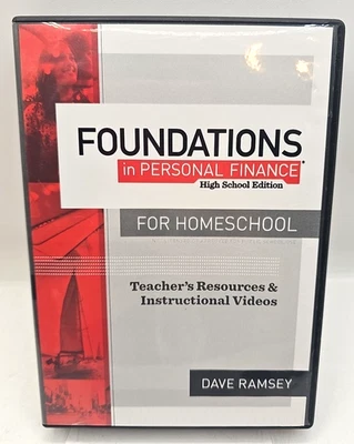 Foundations In Personal Finance For Homeschool High School Ed DVDs Dave Ramsey - Image 1 of 4