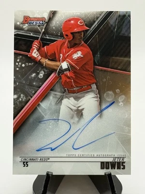 2018 Bowman's Best - Best of 2018 Auto Rookie #B18-JD Jeter Downs - Image 1 of 2