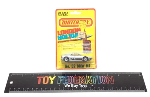 1981 Matchbox #52 London Holiday BMW M1 - Picture 1 of 5