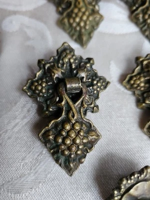 8 puxadores de gaveta de lágrima vitoriana de bronze puxadores de porta maçanetas de ferragens ornamentadas  - Imagem 1 de 4