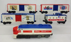 Lionel Trains Liberty Special Diesel Freight Train Set 6-1577 No Box Tested OK - Picture 1 of 8