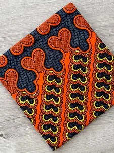 6 Yard Fabric African Ankara Print Chitenge Material Multi Purpose - Picture 1 of 2