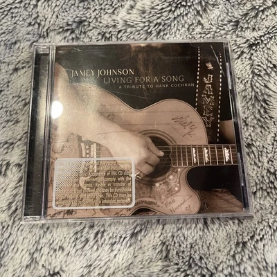 Jamey Johnson - Living for a Song: Tribute to Hank Co.- Jamey Johnson. Promo CD Foto 1 de 4