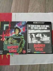 Basket Case 4K OOP Limited Arrow Video Store Exclusive MINT Booklet Poster Slip - Picture 1 of 7