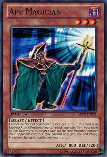 Ape Magician - ABYR-EN092 - Common - 1st Edition Near Mint Abyss Rising - Image 1 of 1